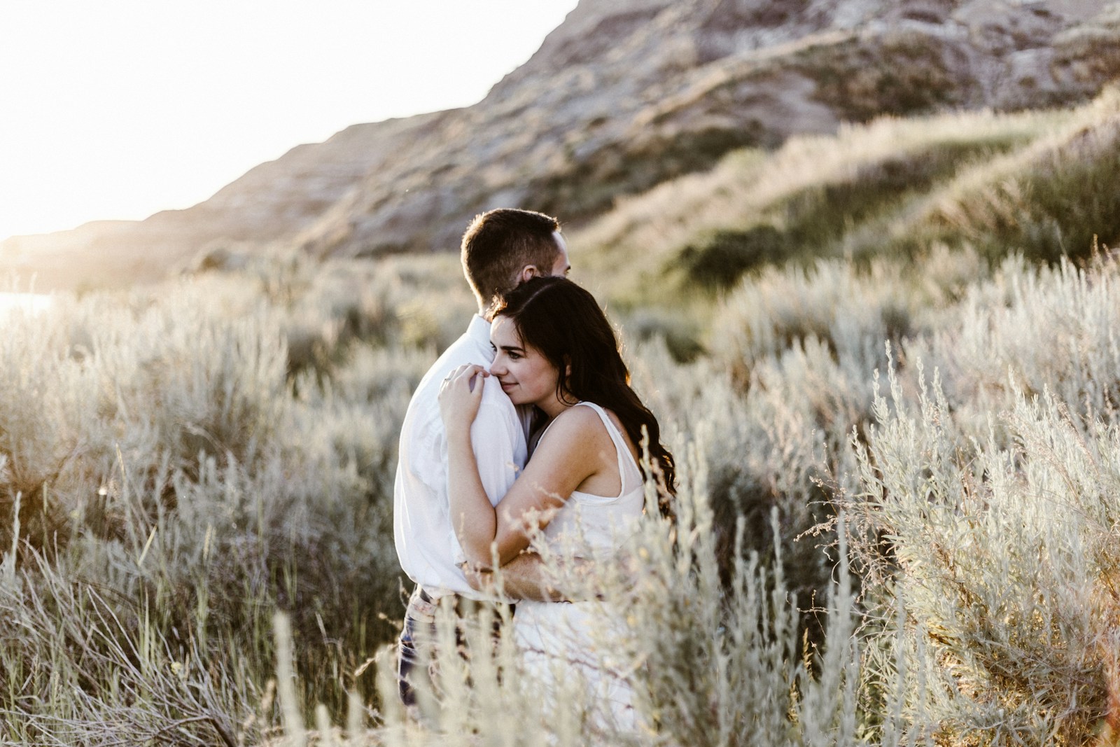 fotografia de pareja de enamorados